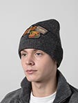 Шапка MITCHELL NESS арт. HCFK4341-SSUYYPPPBLCK Seattle Supersonics NBA (черный)